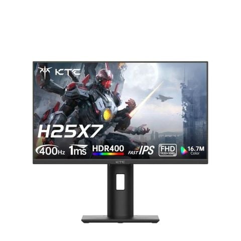 Màn hình Phẳng Gaming KTC H25X7 25 inch (FHD, Fast IPS, 360Hz, 1ms)