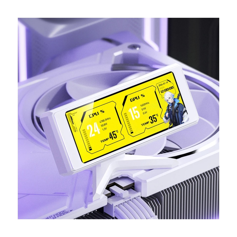 Màn Hình Phụ Jonsbo DS339 Trắng