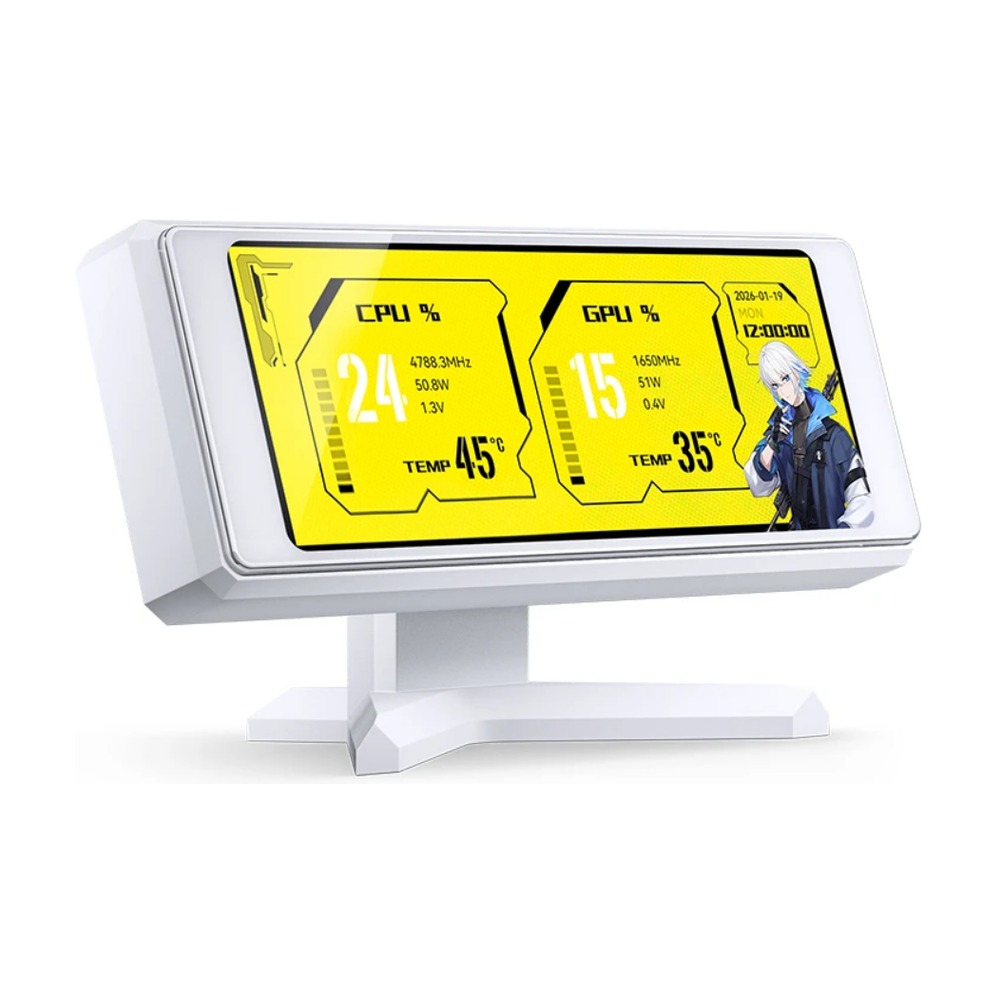 Màn Hình Phụ Jonsbo DS339 Trắng