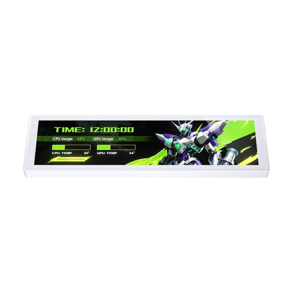Màn hình phụ JONSBO DS916 White