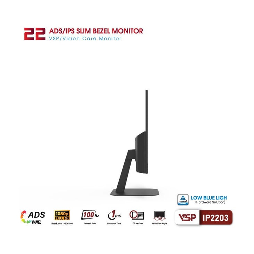 Màn Hình VSP IP2203 22 inch (FHD, 100Hz, 1ms)
