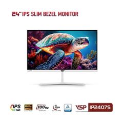Màn Hình VSP IP2407S 24 inch (100Hz, IPS, FHD, 1ms) Trắng