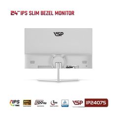 Màn Hình VSP IP2407S 24 inch (100Hz, IPS, FHD, 1ms) Trắng