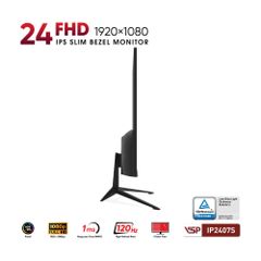 Màn hình VSP IP2407S 24 inch / IPS / FHD / 120Hz / 1ms Đen
