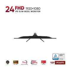 Màn hình VSP IP2407S 24 inch / IPS / FHD / 120Hz / 1ms Đen
