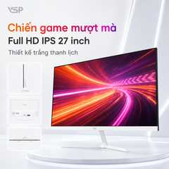 Màn Hình Gaming VSP IP2706SG 27 inch (120Hz, IPS, FHD, 1ms) Trắng