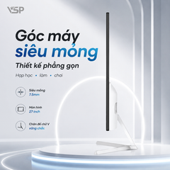 Màn Hình Gaming VSP IP2706SG 27 inch (120Hz, IPS, FHD, 1ms) Trắng