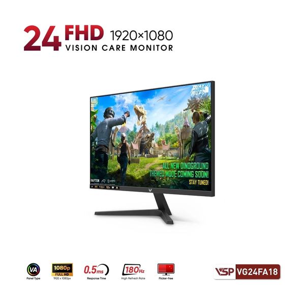 Màn Hình VSP VG24FA18 cận cảnh