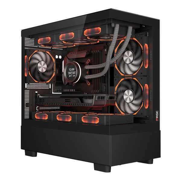 Vỏ Case Magic MIX Tower Pro AIO 360 Đen
