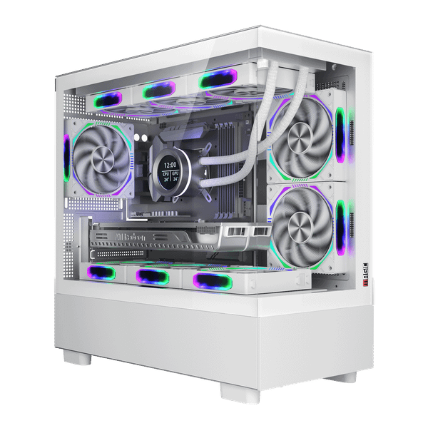 Vỏ Case Magic MIX Tower Pro AIO 360 Trắng