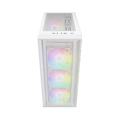 Vỏ Case Gamdias Aura GC2 Trắng Sẵn 4 Fan ARGB