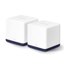 Mesh Wifi MERCUSYS Halo H50G 2 Pack AC1900 ( 2 băng tần, 3 cổng 1Gbps, 350m²)