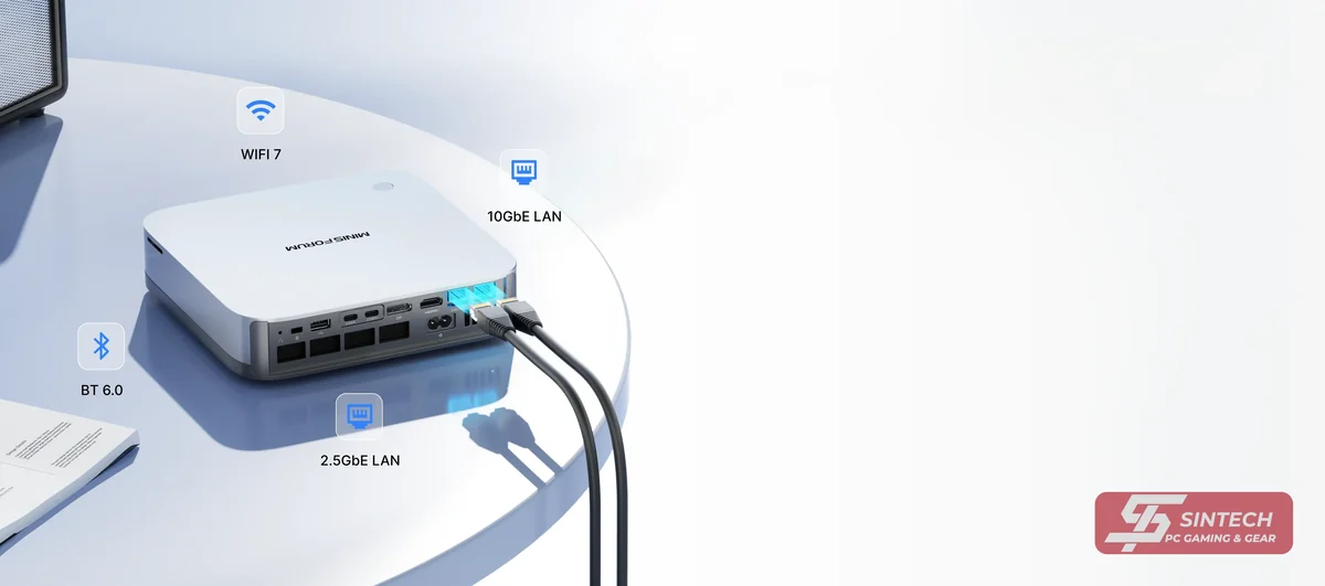 Cong mang 10GbE va 2,5GbE cung Wi-Fi 7