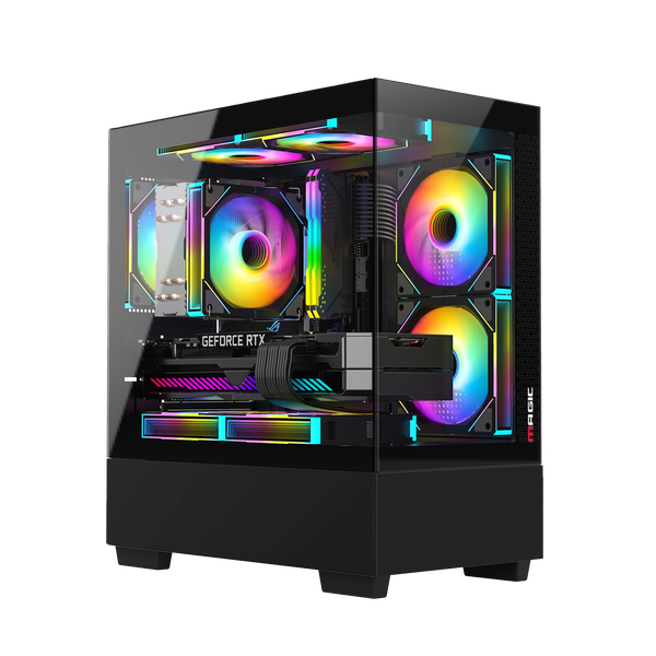 Vỏ Case Magic MIX Tower M-ATX/ITX Đen