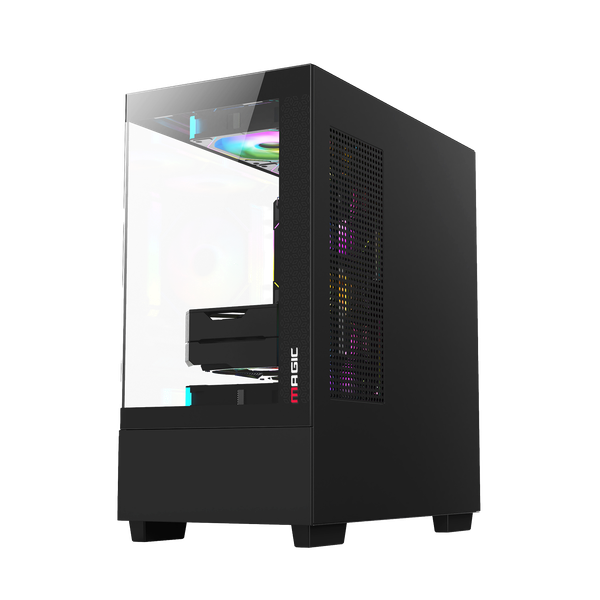 Vỏ Case Magic MIX Tower M-ATX/ITX Đen