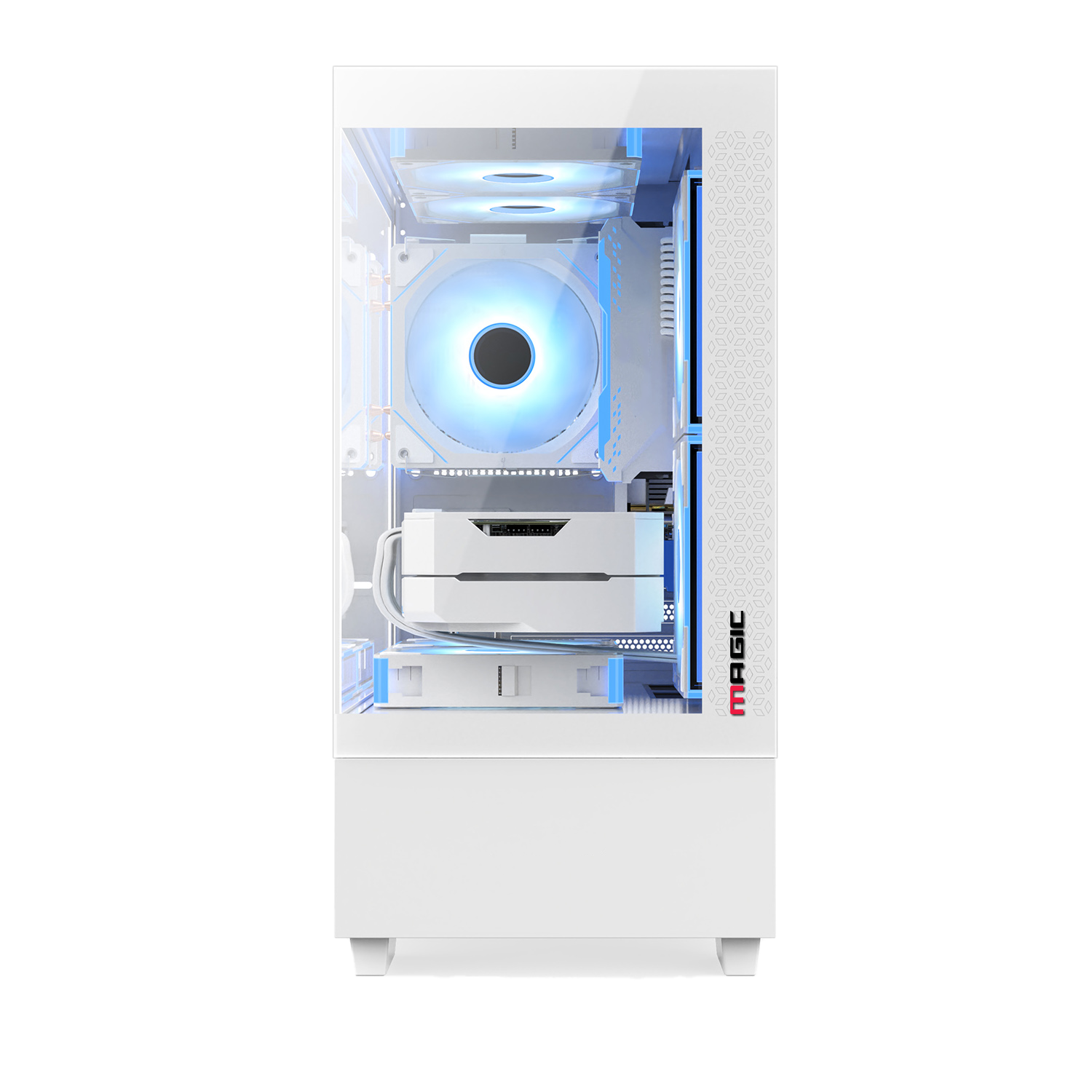 Vỏ Case Magic MIX Tower M-ATX/ITX Trắng