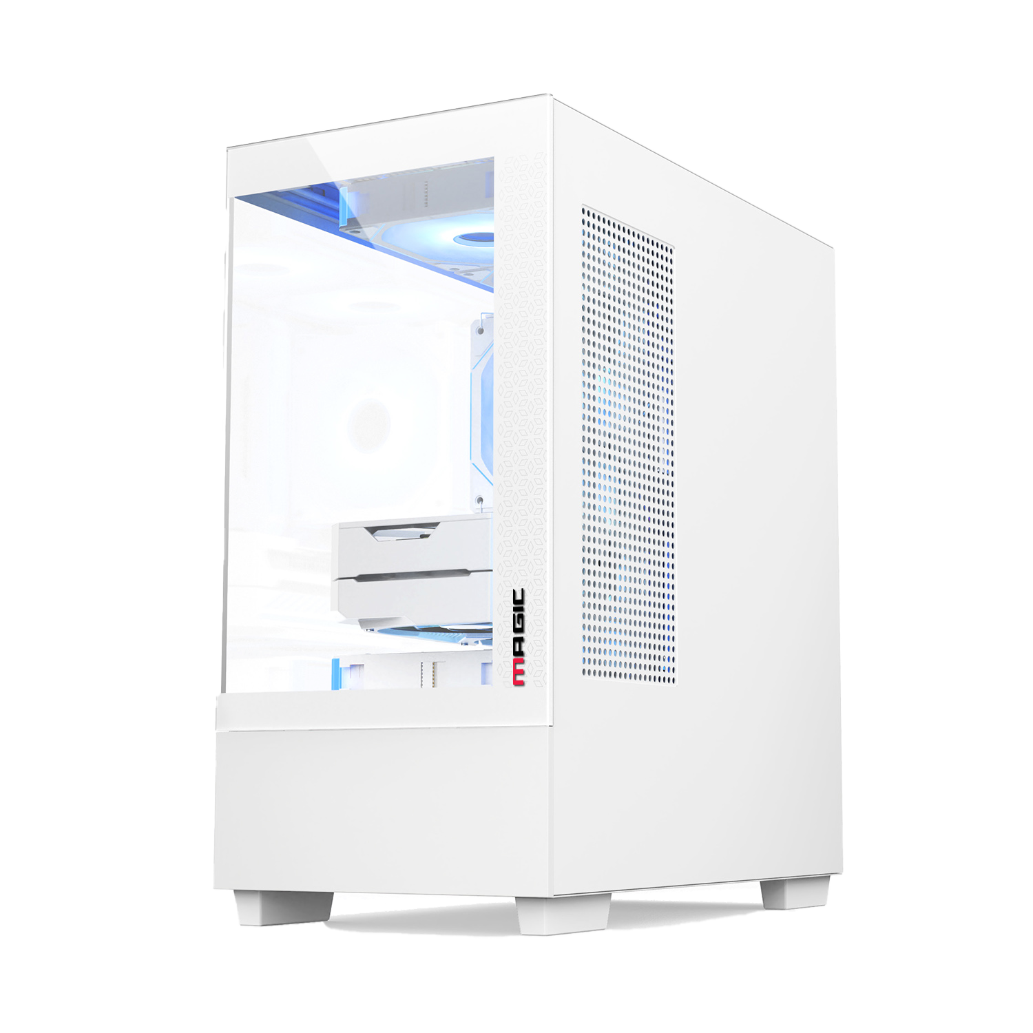 Vỏ Case Magic MIX Tower M-ATX/ITX Trắng