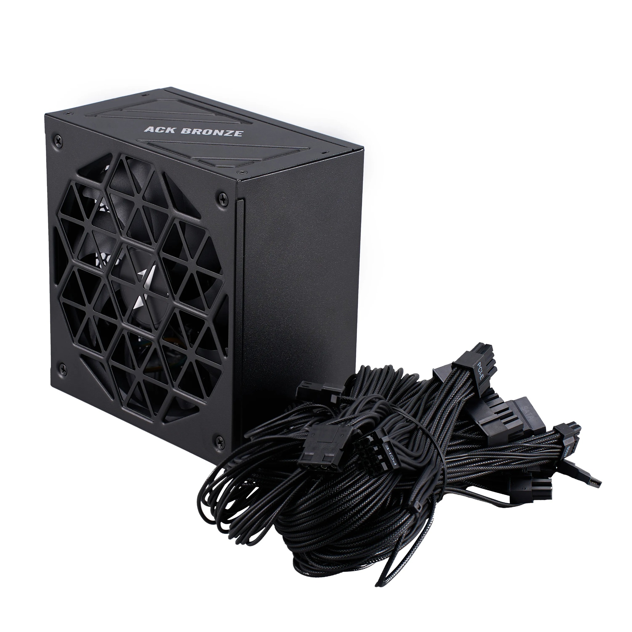NGUỒN 1STPLAYER ACK-BRZ-850 850W ĐEN (80 PLUS BRONZE)