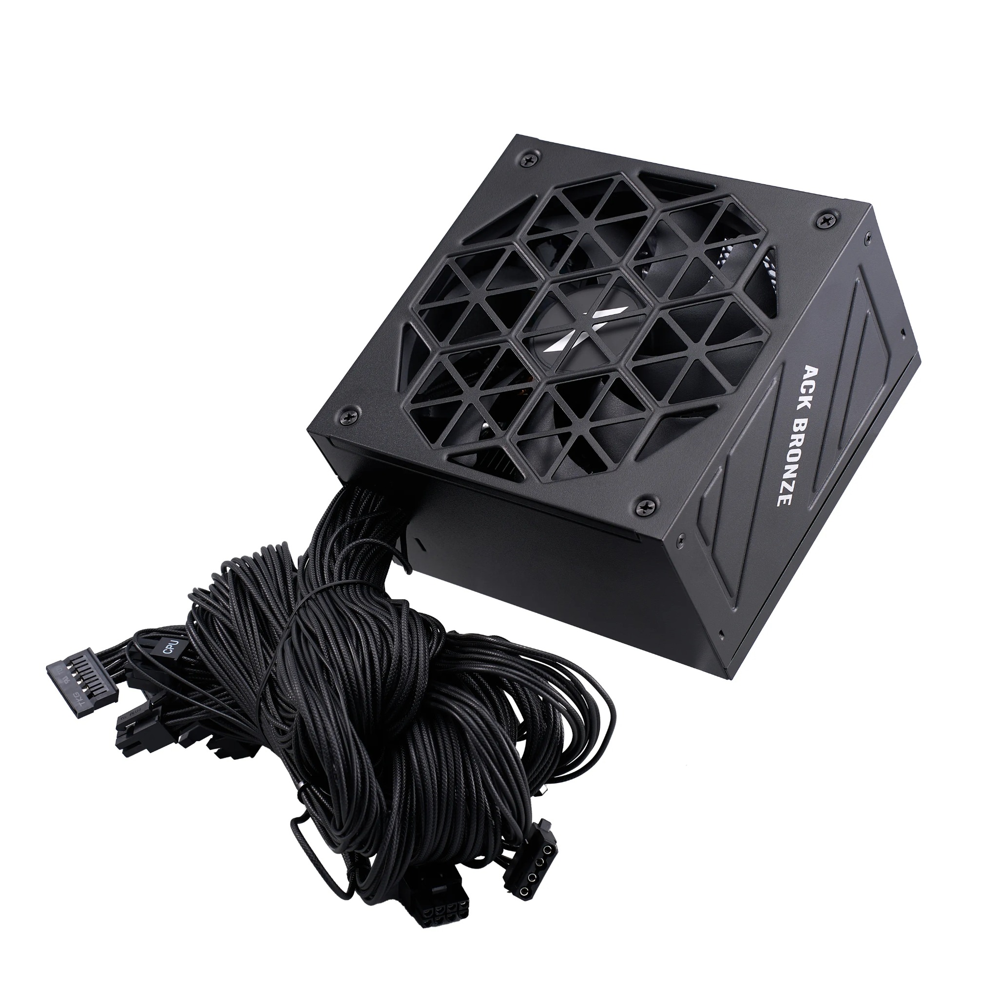 NGUỒN 1STPLAYER ACK-BRZ-850 850W ĐEN (80 PLUS BRONZE)