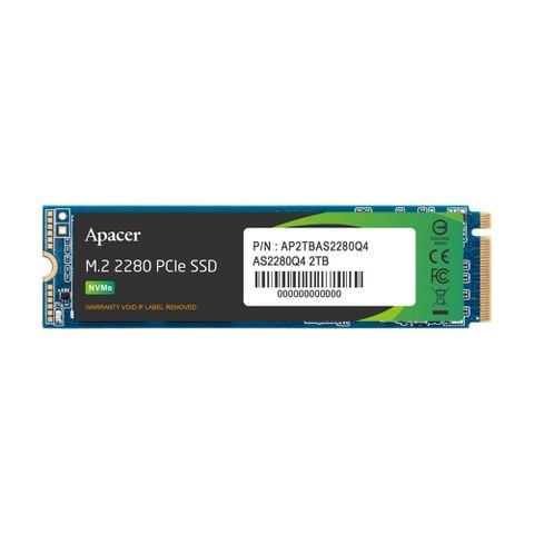 Ổ cứng SSD Apacer AS2280Q4 500GB M.2 NVMe PCIe Gen4 x4