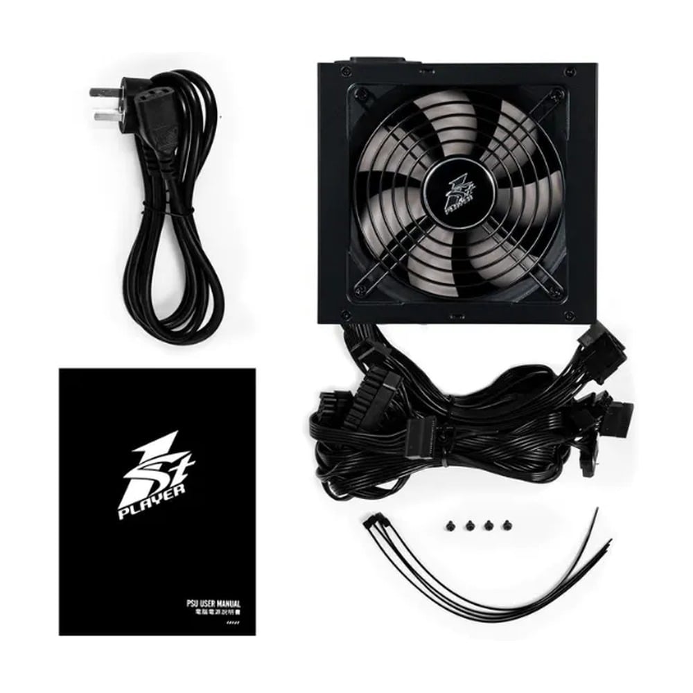 Nguồn 1STPLAYER DKPM-BRZ-700 700W 80 Plus Bronze Đen