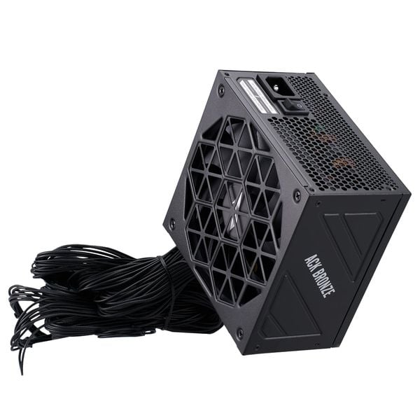 NGUỒN 1STPLAYER ACK-BRZ-850 850W ĐEN (80 PLUS BRONZE)