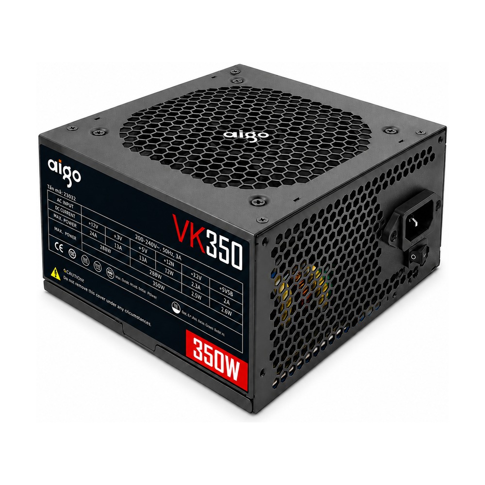 Nguồn AIGO VK350 350W Đen