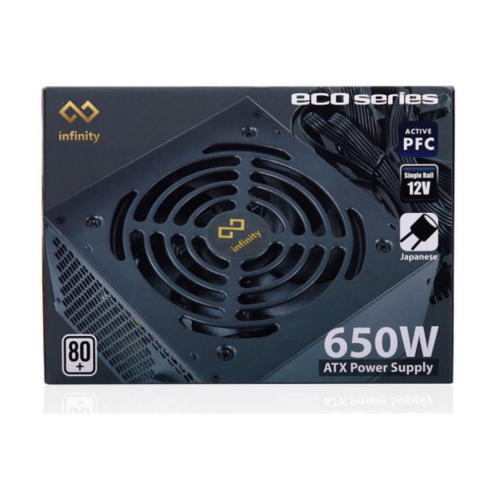 Nguồn Infinity ECO 650W 80 Plus