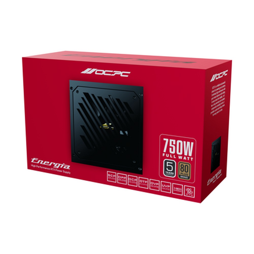 Nguồn OCPC Energia BZ750 750W 80 Plus Bronze
