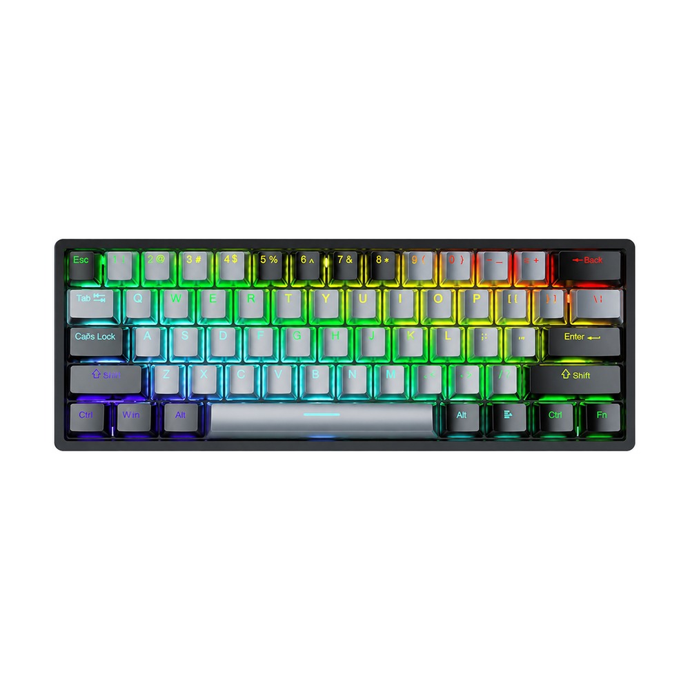 Phím Cơ Aula F3261 (Red Switch Đen Xám) Có Dây