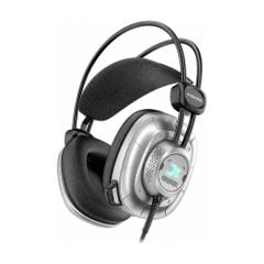 Tai Nghe Gaming Có Dây Xiberia X8 | Xám Bạc, RGB, Virtual 7.1, OverEar