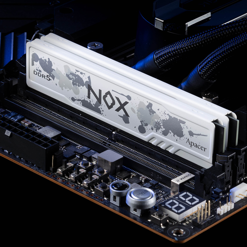 RAM APACER OC NOX 16GB (16X1) DDR5 5600MHz White