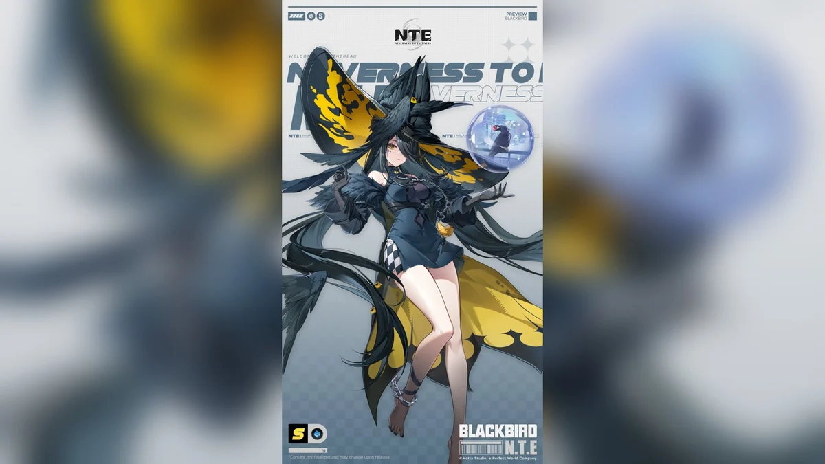 Blackbird, nhân vật hạng S mới trong bản 1.4 của Neverness to Everness