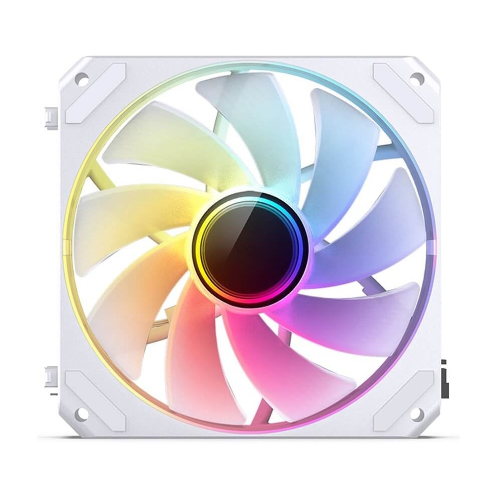Fan case Jonsbo ZG-120WR Trắng Bộ 3 (3in1, cánh đảo chiều, ghép nối không dây)