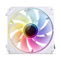 Fan case Jonsbo ZG-120WR Trắng Bộ 3 (3in1, cánh đảo chiều, ghép nối không dây)