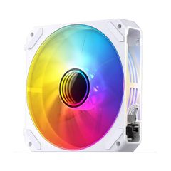 Fan case Jonsbo ZG-120WR Trắng Bộ 3 (3in1, cánh đảo chiều, ghép nối không dây)