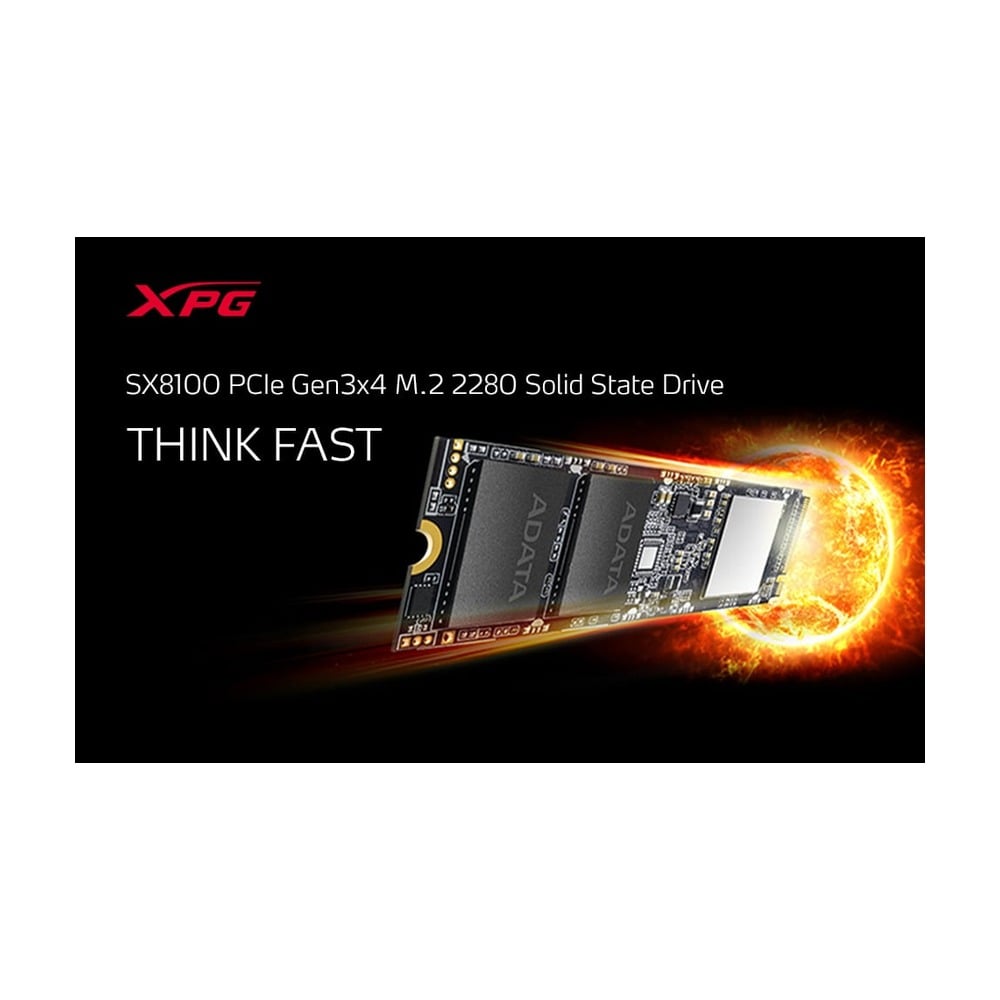 Ổ cứng SSD Adata SX8100NP 4TB M.2 NVMe PCIe Gen3x4