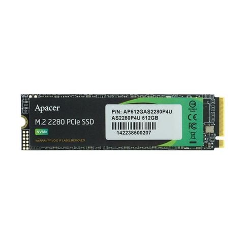 Ổ cứng SSD Apacer AS2280P4U 512GB M.2 NVMe PCIe Gen3 x4