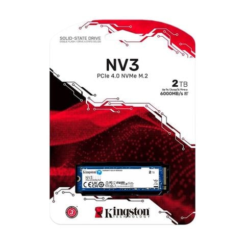 Ổ cứng SSD Kingston NV3 2TB M.2 NVMe PCIe 4.0 x4