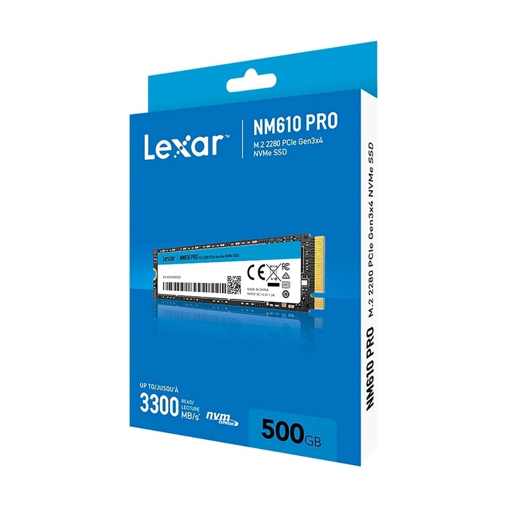 Ổ cứng SSD Lexar NM610 PRO 500GB M.2 PCIe Gen3 x4 NVMe