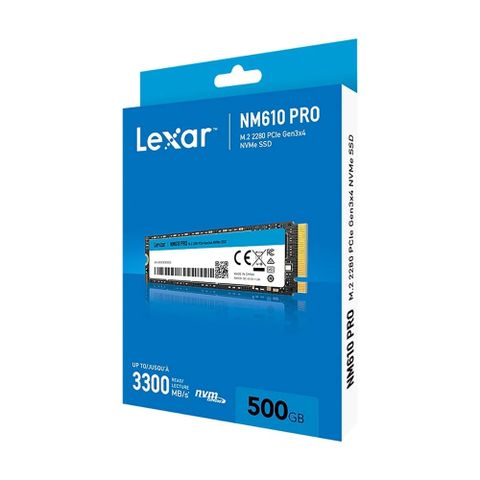 Ổ cứng SSD Lexar NM610 PRO 500GB M.2 PCIe Gen3 x4 NVMe