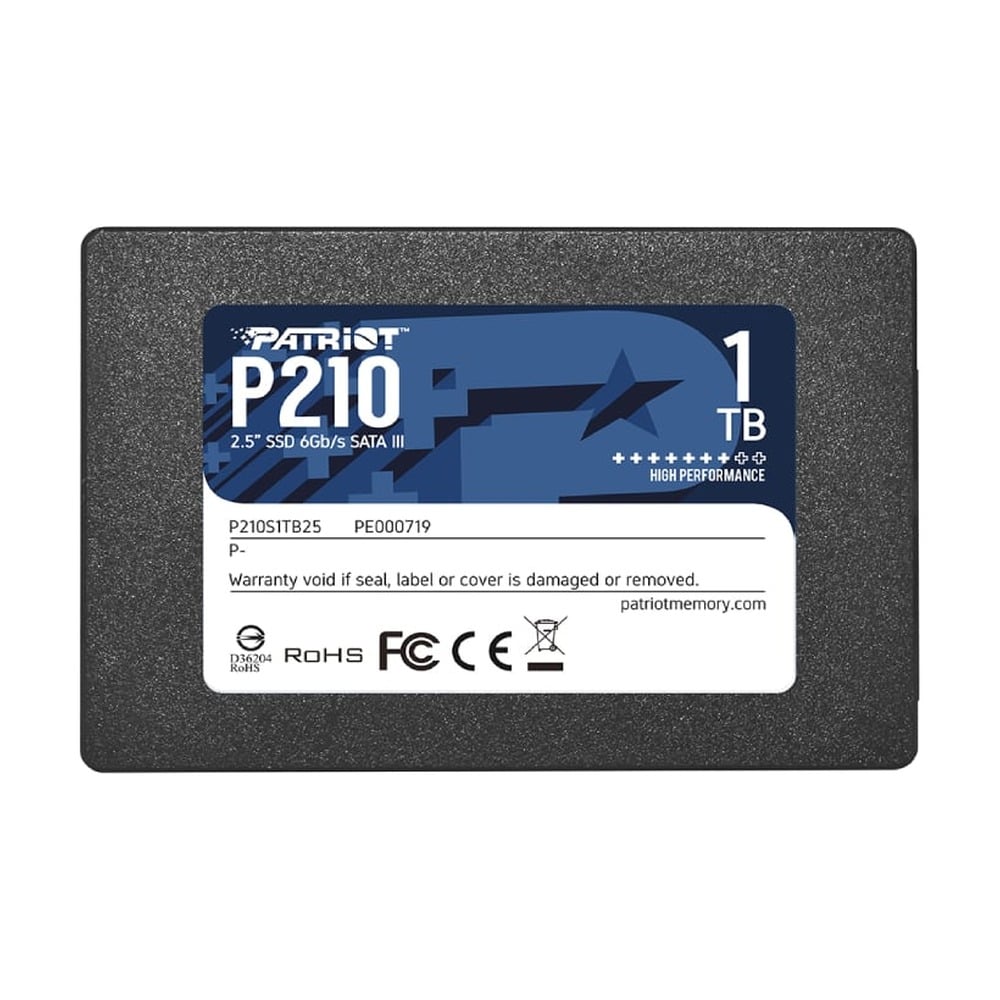 Ổ cứng SSD PATRIOT P210 1TB 2.5" SATA3 P210S1TB25