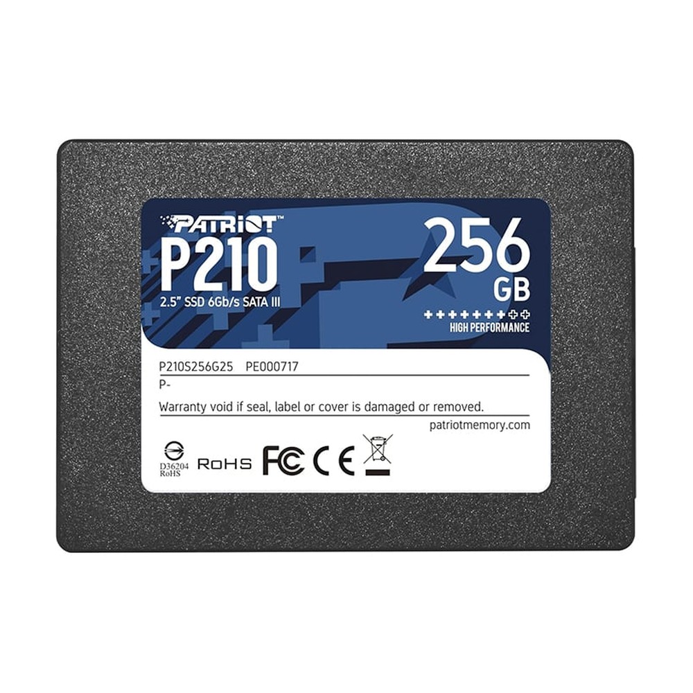 Ổ cứng SSD PATRIOT P210 256GB 2.5'' SATA3 P210S256G25
