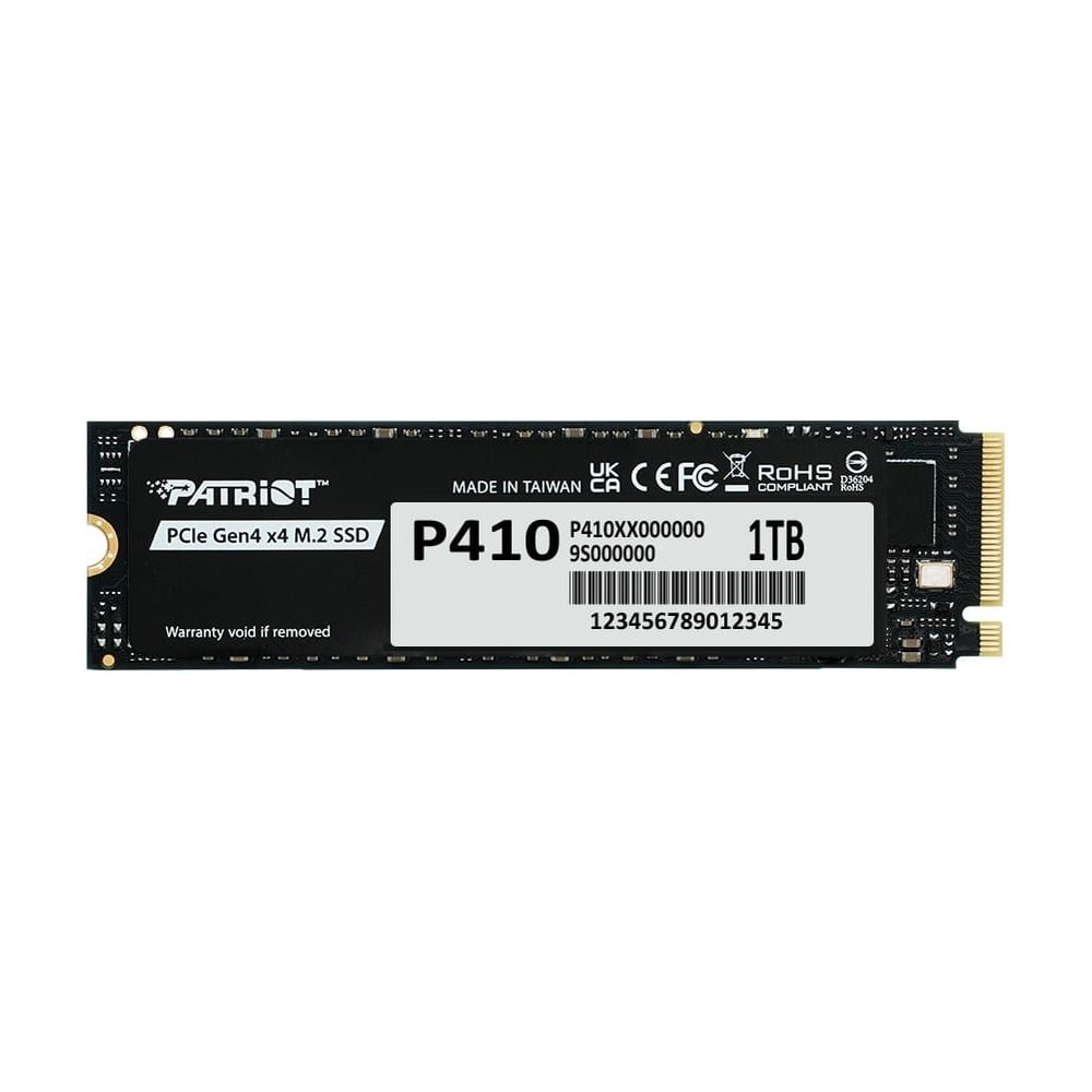 Ổ cứng SSD Patriot P410 1TB M.2 NVMe PCIe Gen4 x4