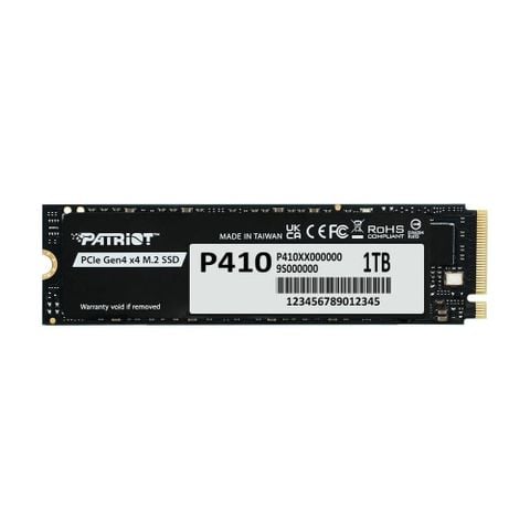 Ổ cứng SSD Patriot P410 1TB M.2 NVMe PCIe Gen4 x4