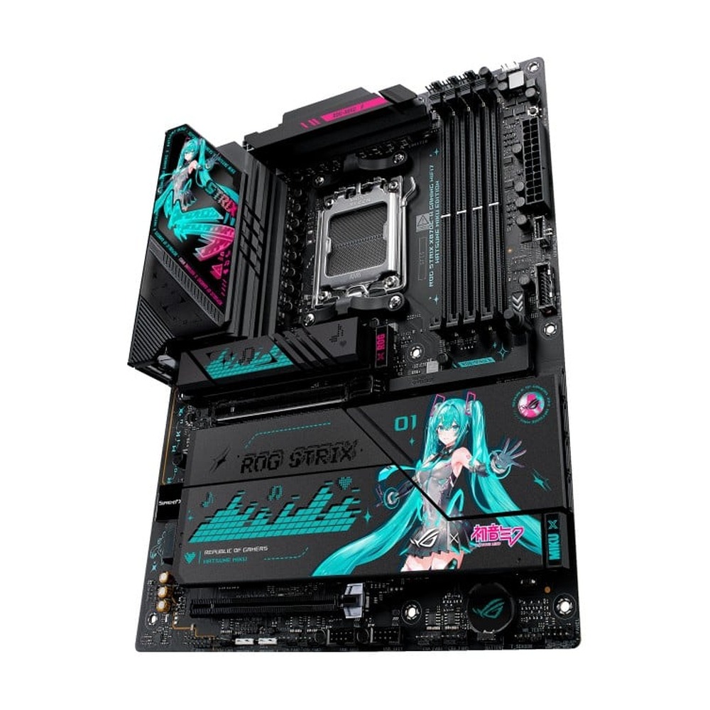 Mainboard Asus ROG Strix X870E-H Gaming WiFi 7 Hatsune Miku Edition DDR5
