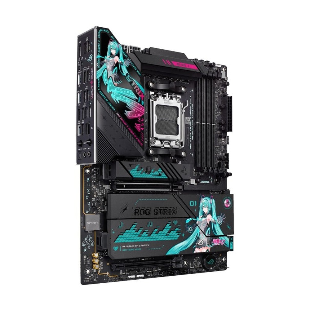 Mainboard Asus ROG Strix X870E-H Gaming WiFi 7 Hatsune Miku Edition DDR5