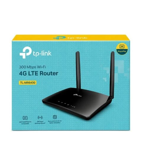 Bộ Phát Router WiFi N 4G LTE 300Mbps TP-Link TL-MR6400