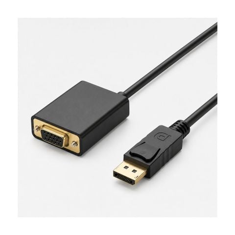 Cáp chuyển DisplayPort ra VGA – Kết nối PC, Laptop với Màn Hình, Máy Chiếu