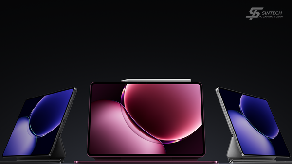 Xiaomi Pad 9 Pro Max ba màu đỏ mận, xám và bạc
